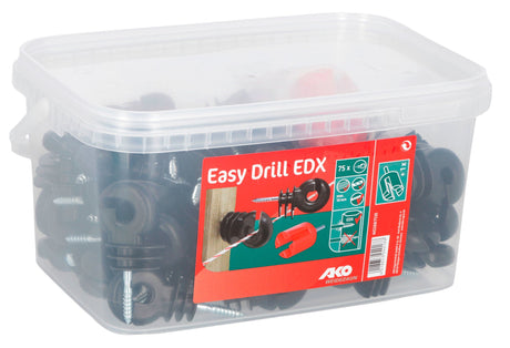 AKO Easy Drill Ringisolator EDX, Stütze, 75St/Eimer inkl. Einsc 443269/753E