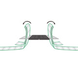 Kerbl Litzclip Bandverbinder 40mm Edelstahl, 5 Stück 1 Blister 442002/056