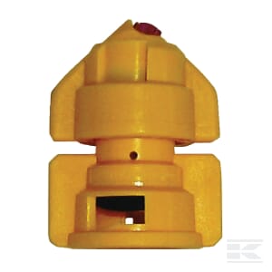 Double flat jet nozzle TDHS 110° yellow