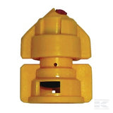Double flat jet nozzle TDHS 110° yellow