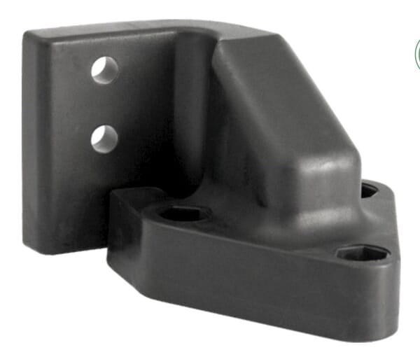 Support for drip tray on the left