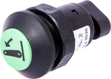 KRAMP Druckschalter Heben grün 11900306PN