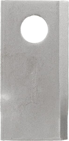 KRAMP Mähmesser links 98x48x4 mm, Bohrung Ø 19 mm, geeignet für Fella / Fortschritt, 25er-Packung - 25 Stück 121712KR