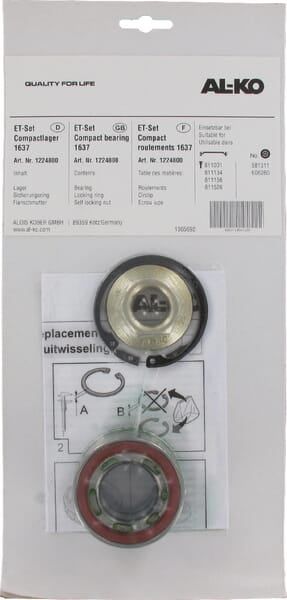 KRAMP Lager kpl. 1224800