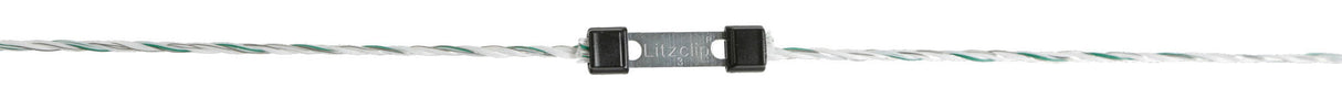 Kerbl Litzenverbinder Litzclip, 3mm,gerade, Edelstahl,10 Stück 442003/101
