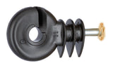 AKO Ringisolator kompakt, schwarz kurze Stütze 44316