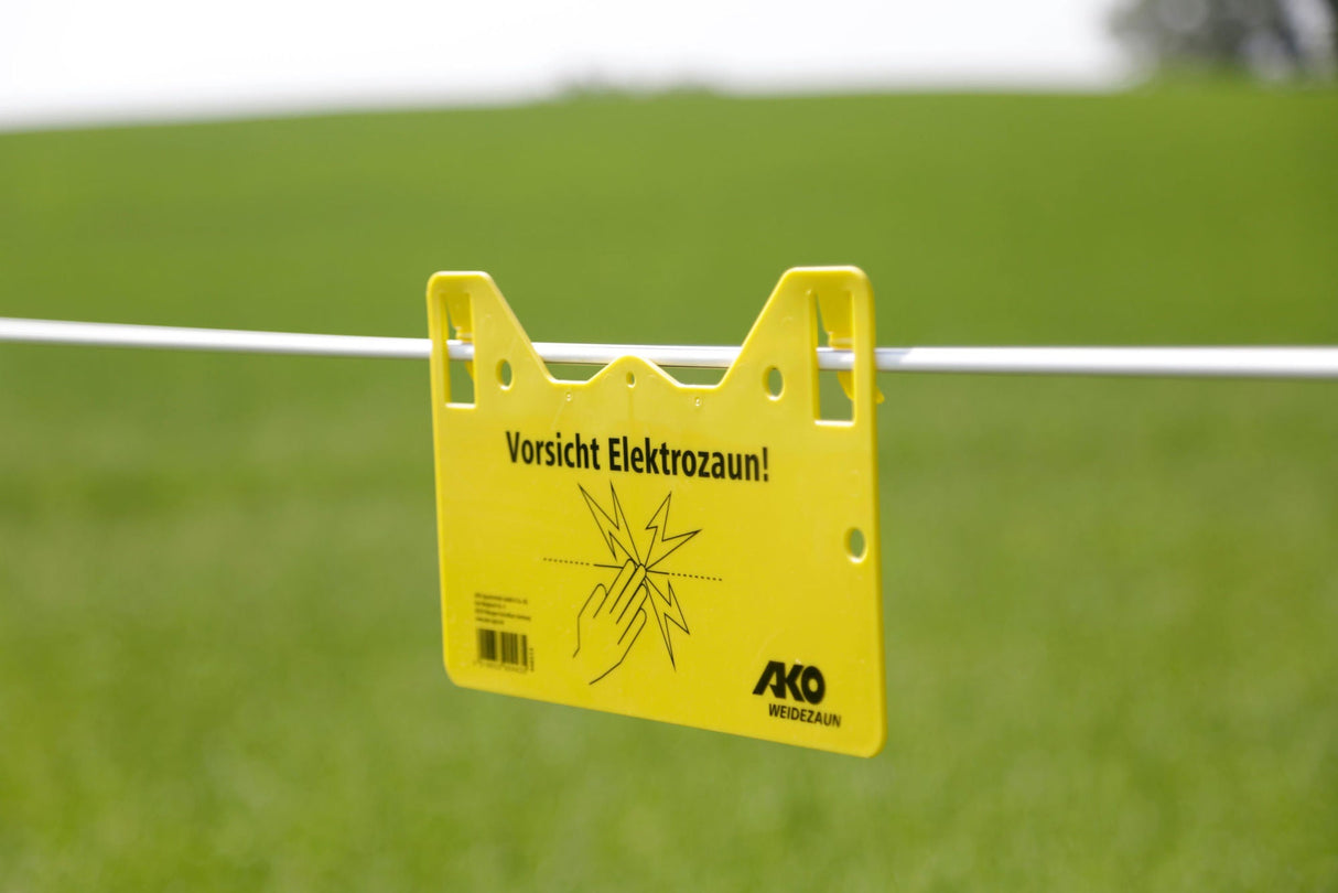 AKO Warnschild hook in 2-seitig bedruckt, deutsch 446513