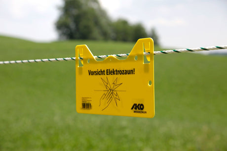 AKO Warnschild hook in 2-seitig bedruckt, deutsch 446513