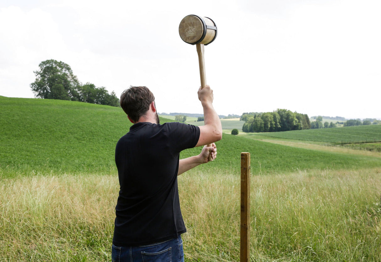 AKO Holzschlegel 6 kg mit angeschweißten Flacheisen 44482