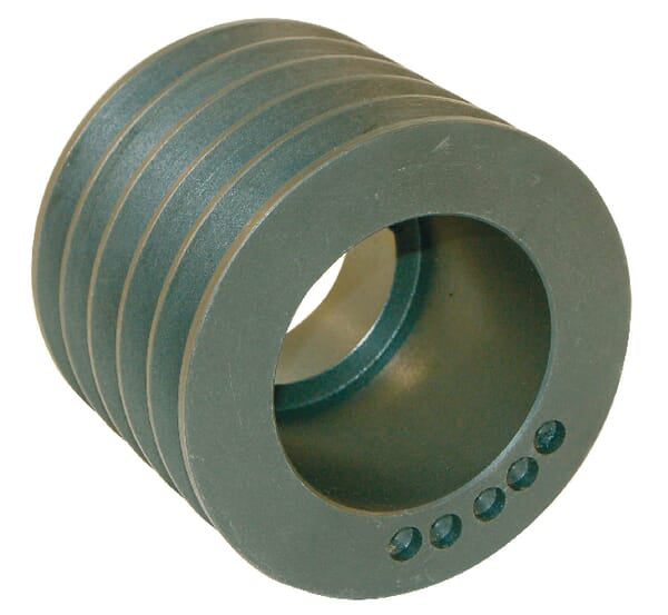 Pulleys Keilriemenscheibe 5 Rillen B oder SPB Durchmesser 187 mm für Taperlockbuchse 3020 Kramp 180B5TL