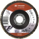 KRAMP Lamellensch Keramik 125mm K60 - 10 Stück 125CEK60KR
