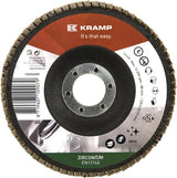 KRAMP Lamellensch Zirkon. 125mm K40 - 10 Stück 125ZIK40KR