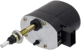 Wiper motor, long spindle with switch