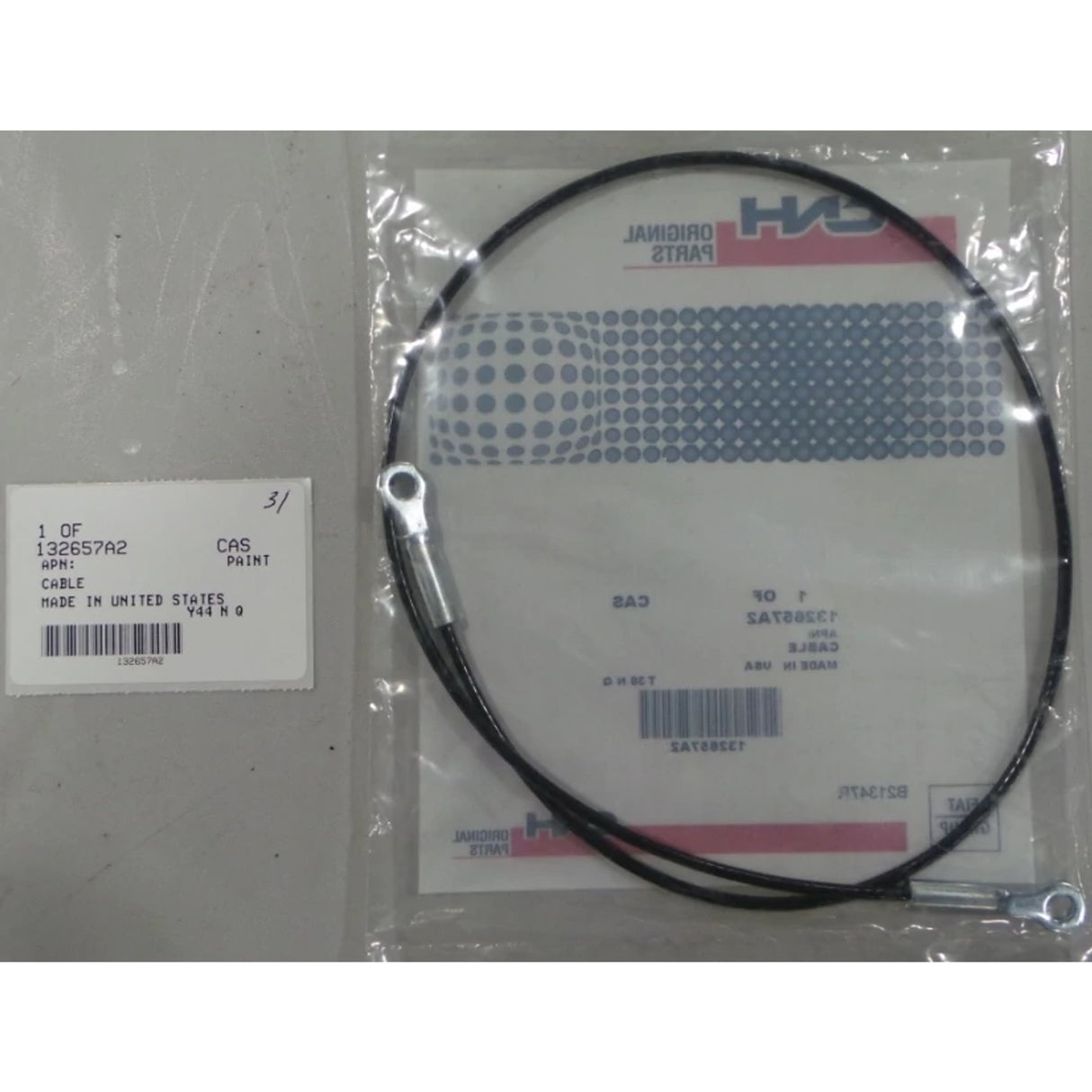 Original New Holland CNH Ersatzteil Nummer 132657A2 KABEL 