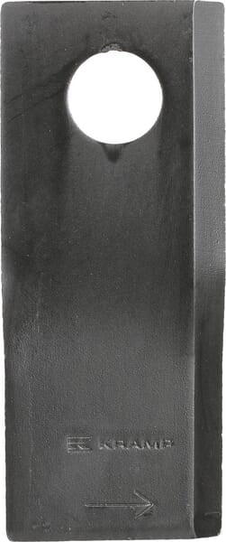 KRAMP Mähmesser links 112x48x4 mm, Bohrung Ø 19 mm, geeignet für Fella / Krone, 25er-Packung - 25 Stück 134309KR