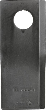 KRAMP Mähmesser links 112x48x4 mm, Bohrung Ø 19 mm, geeignet für Fella / Krone, 25er-Packung - 25 Stück 134309KR