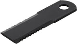 KRAMP Strohhäckselmesser, 175x50x4,5 mm, gezahnt, Ø 20 mm 134810N