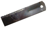 Couteau à hacher paille, 175x40x3 mm, Ø 11 mm - 20 pièces