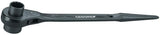 Steel construction ratchet 19x22mm