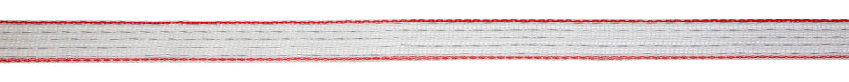 AKO Band Top Line Plus 400m, 20mm 5x0.30TriCond, weiß/rot 449550