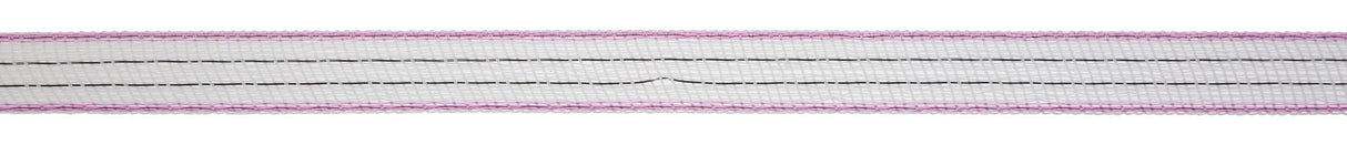 AKO Band TopLine, 200m, 20mm, weiß/pink, 6x0,25mm TRICOND 449599