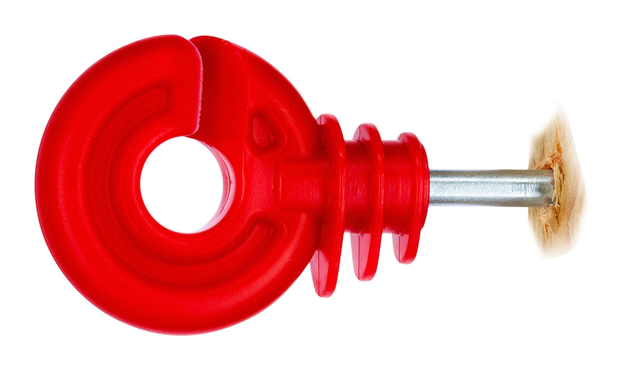 AKO Ringisolator kompakt, rot kurze Stütze, 50er Pack 44318