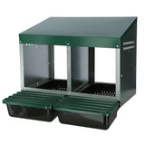 Kerbl Legenest 2 Abteile mit Kunst- stoffboden 1 Stück 73134