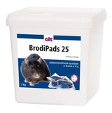 Cit BrodiPads 25, 3kg Brodifacoum Rattenköder - 299485