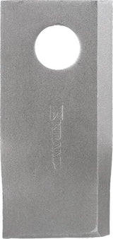 KRAMP Mähmesser links 102x48x4 mm, Bohrung Ø 19 mm, geeignet für Fella, 25er-Packung - 25 Stück 140693KR