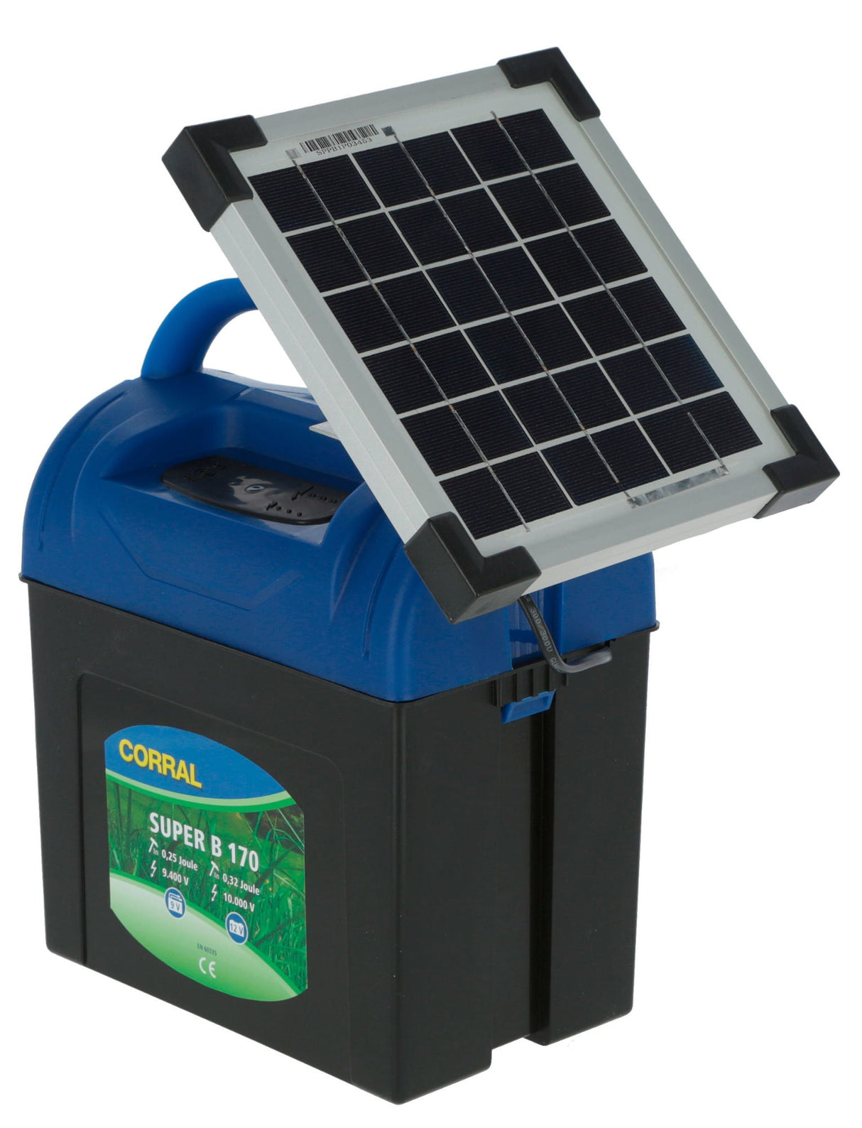 AKO Solarmodulkit 4W incl. Halter für 9V-Geräte ohne Batt. 377024