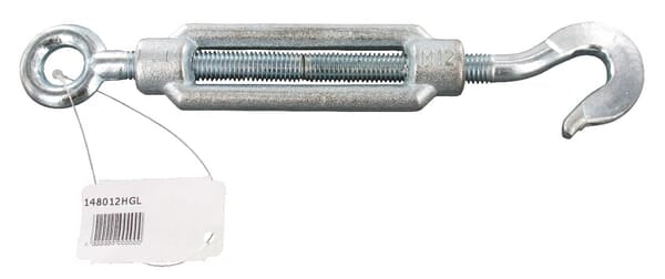 Oeillet de crochet de tendeur M12 galvanisé