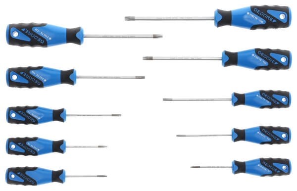 KRAMP Schraubendrehersatz Torx 10-tlg. SC2163BTX010