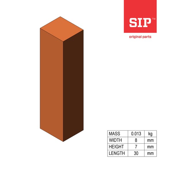 SIP.SI Splint B, 8x7x30 150060213