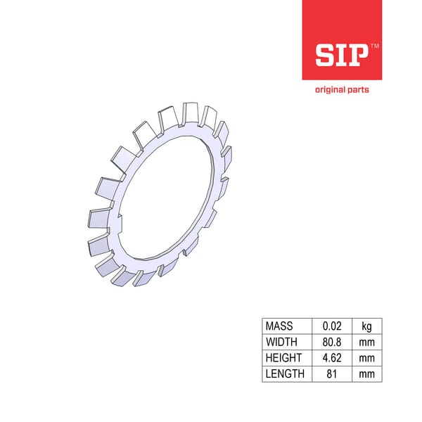 SIP.SI Unterlegscheibe 150066001