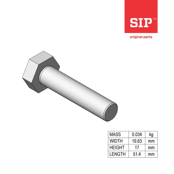 SIP.SI Schraube, M10x45, 8.8 150110301