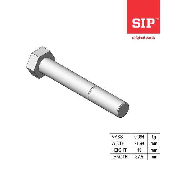 SIP.SI Schraube, M12x80 150196102