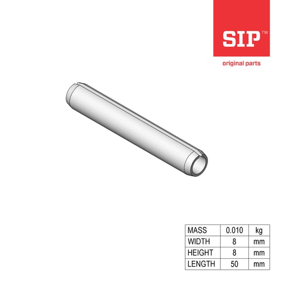 SIP.SI Spannstift, 8x50 150398509