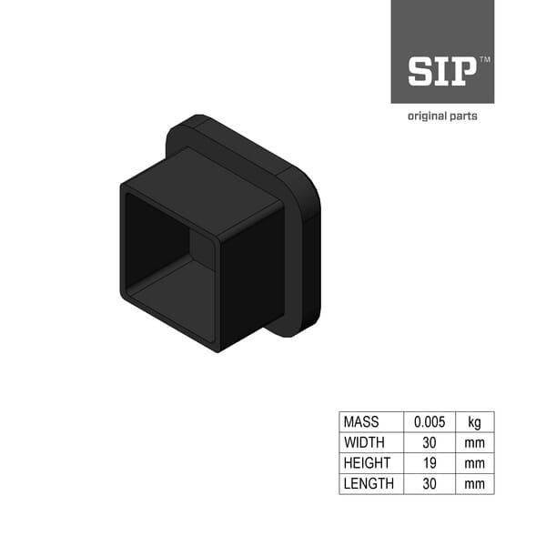 SIP.SI Kunststoffkappe 30x30x3 150415900