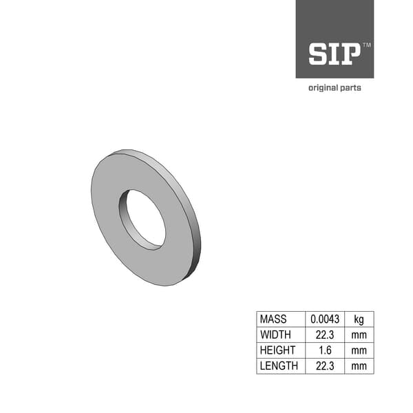 SIP.SI Unterlegscheibe SKM10 150426809