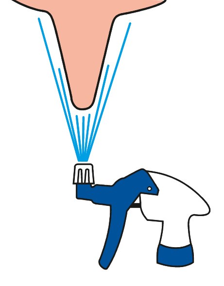 Kerbl Uddero Dipsprayer mit Metalldüse - 15256