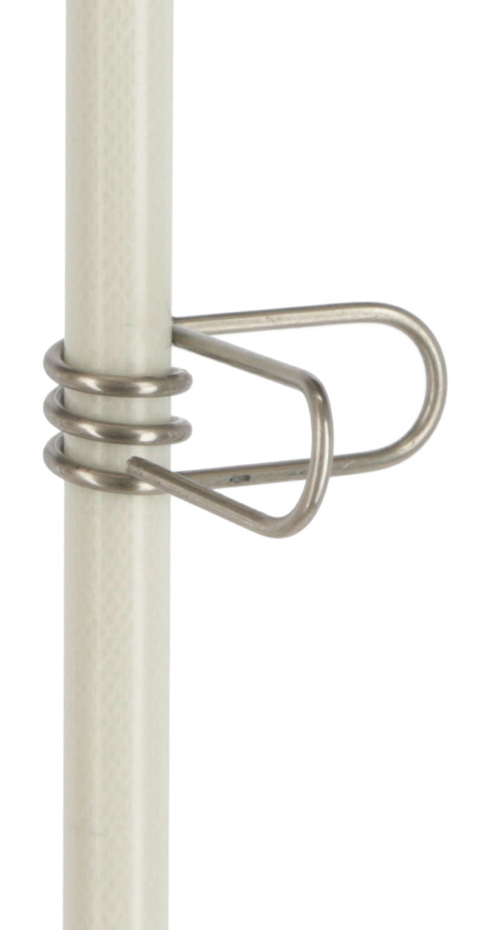 Kerbl Metallclip Niro für Fiberglas- pfahl, 10mm, 30Stk im Beutel 30 Beutel 444265/30