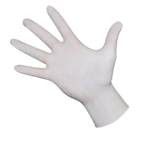 Kerbl Einmalhandschuhe Latex Top ungepudert, 100 St., Gr. M 15341