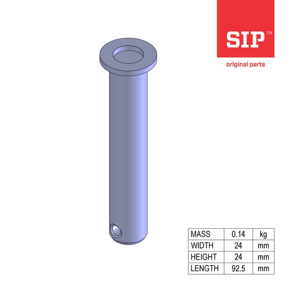 SIP.SI Schraube, geschweißt, Zn 154193107