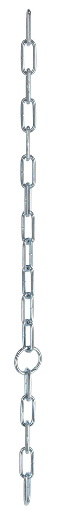 Kerbl Kette allein 6mm,75cm mit Ring für Beißzylinder, Edelstahl 1 Stück 22609