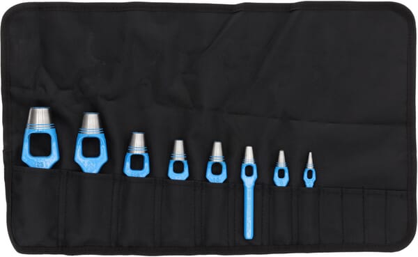 KRAMP Locheisensatz 3-25mm 8-tlg. HG570304