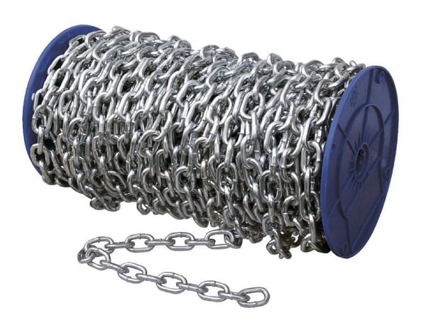 KRAMP Brunnenkette Ø 3 mm x 16 mm, 125 m, galvanisiert - 125 Meter 1550041130