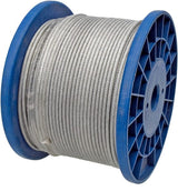 KRAMP Stahlseil in PVC-Ummantelung, 5 mm - 100 Meter 1560201305