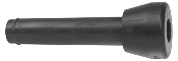 KRAMP Schwarzes Zitzengummi Ø 18 mm 15809600104