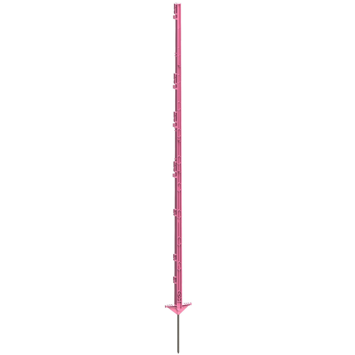 AKO Vollkunststoffpfahl m.Stahlsp. 156cm Doppeltritt, PINK 4434938