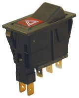 Hazard warning light switch